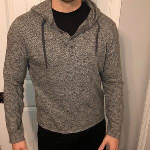 Men’s Lucky Brand Gray Pullover Hoodie